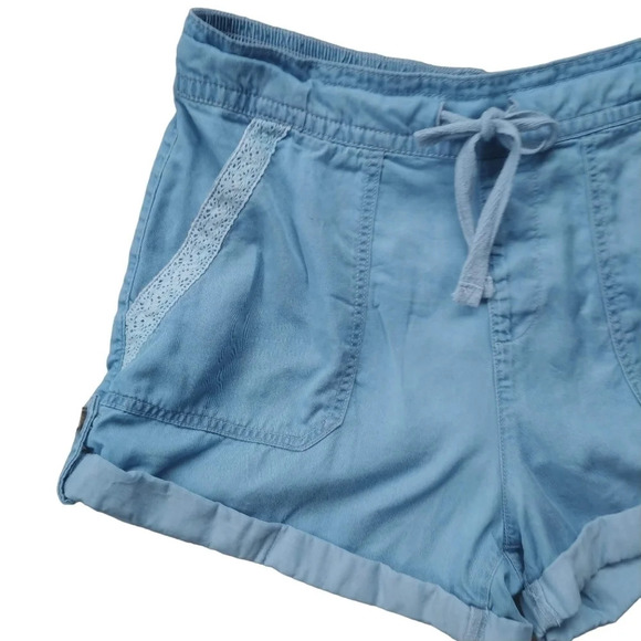 Blumind Lightweight Jean Shorts Lace S - Picture 2 of 6